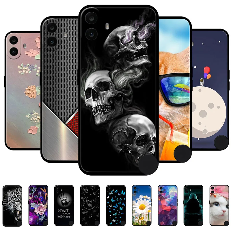 Soft Silicone Shockproof Wolf & Lion Design Phone Case - 2024 Edition