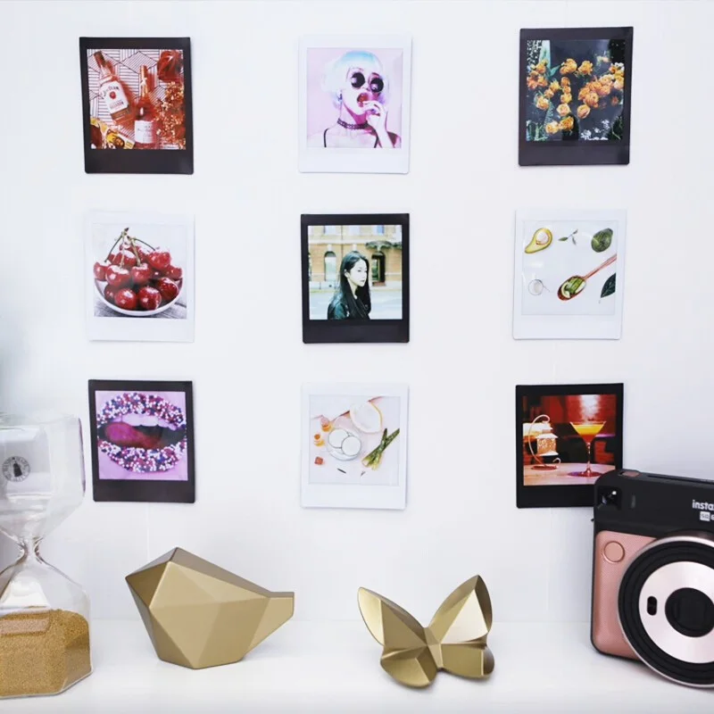 Fujifilm Instax White Edge Film Color Film Square Instant 10-100 Sheets For Fuji SQ10 SQ6 SQ1 SQ20  SQ40 SP3 Format Cameras