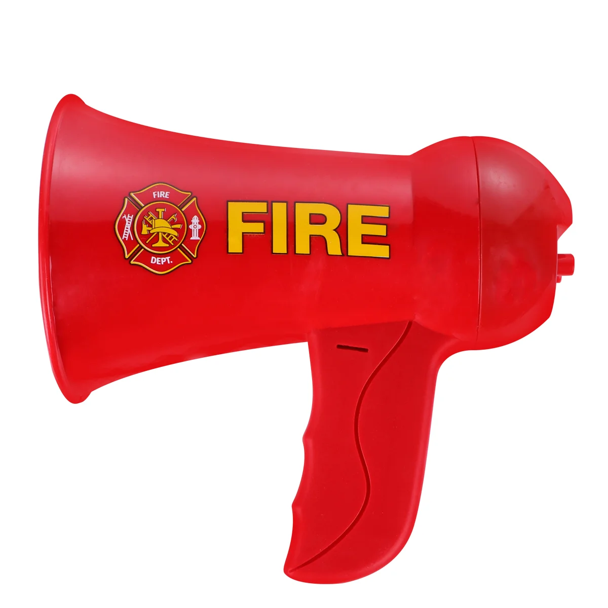 1Pc Mini Megaphone Toy Firemen Kids Bullhorn Cosplay Team Sports Fire Fighter Pretend Abs Material Amplified Voice Sound