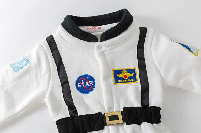 Stylish and comfortable baby romper with astronaut costume design