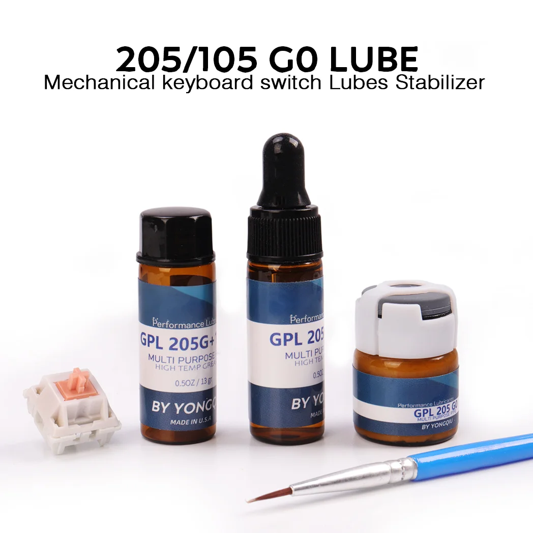 Ось переключатель смазочного масла смазочная смазка GPL105 205 G0 механическая клавиатура колпачок пружины