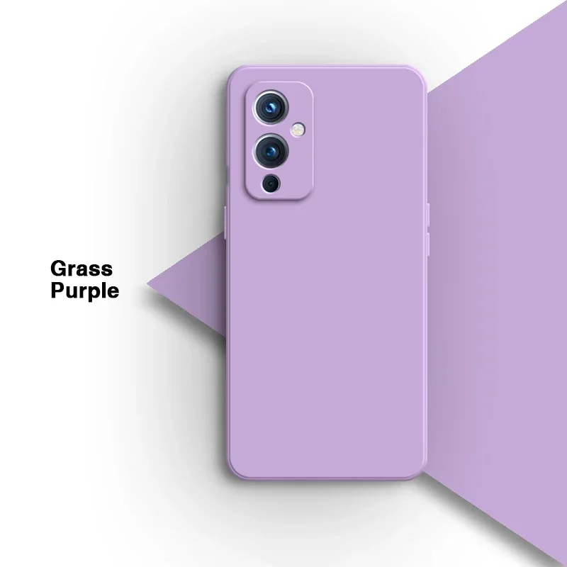 Premium Liquid Silicone Phone Case - Soft Flocking Interior & Durable Protective Back Cover