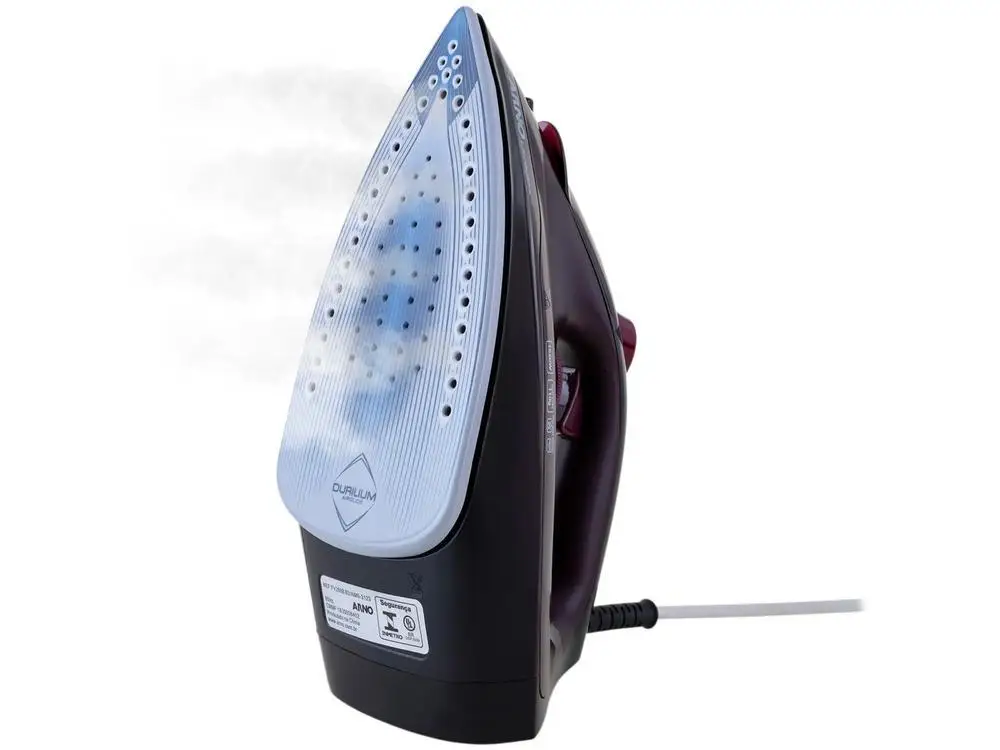 Ferro de Passar Roupa a Vapor Arno Ultragliss FMV Vinho e Preto - 110V 4