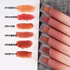 1pcs liquid lipstick, fog free, cup white, matte, lip mud, lip and cheek dual-use powder blusher lipstick 6 colors are available 3