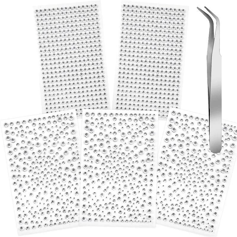 6 упаковок, самоклеящиеся драгоценные