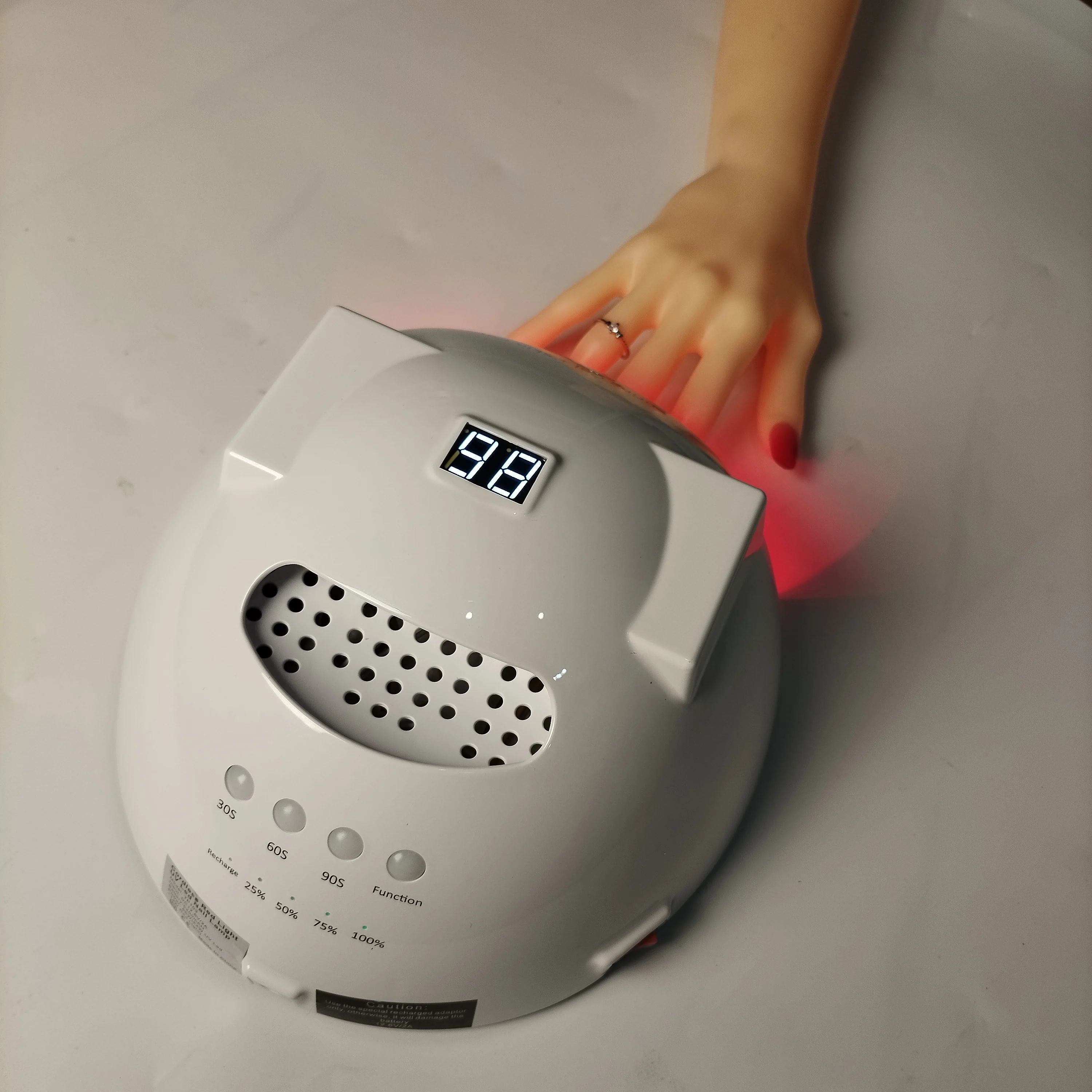 IBELIEVE Polish Dryer 54w Gel Curing +12w Skincare Cosmetic Anti-aging Cordless Uv Led Nail Lamp Beaty Lamp 5