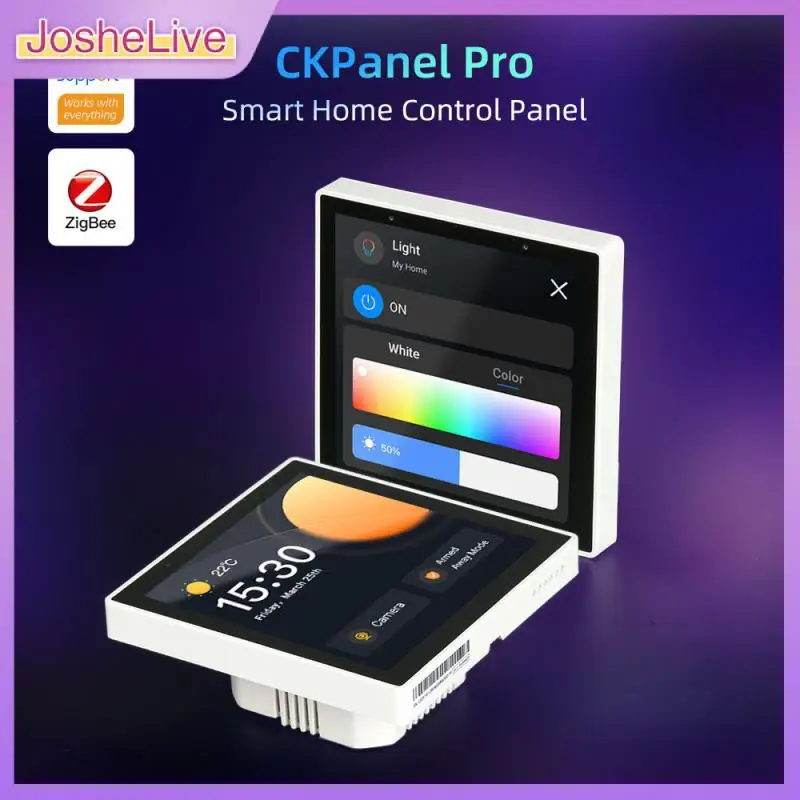

Панель управления умный дом CKPanel, настенный термостат со встроенным шлюзом Zigbee3.0 для Alexa Home