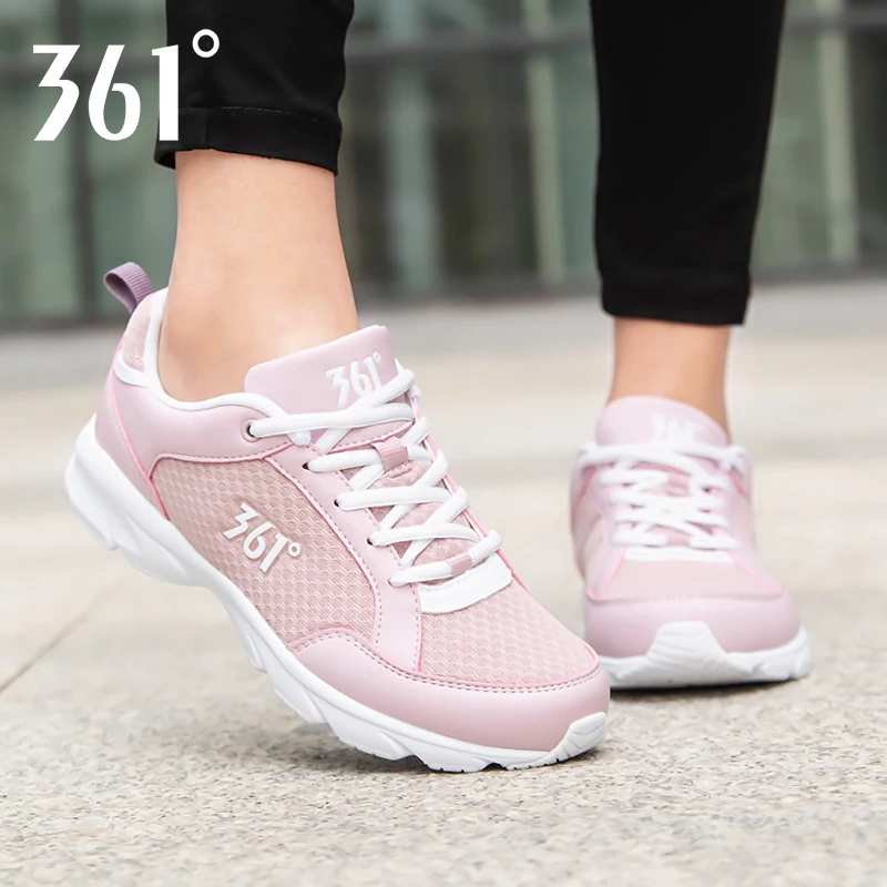 361 Degree sneakers female light running shoes walking sneaker cushion women's sports shoe 1112