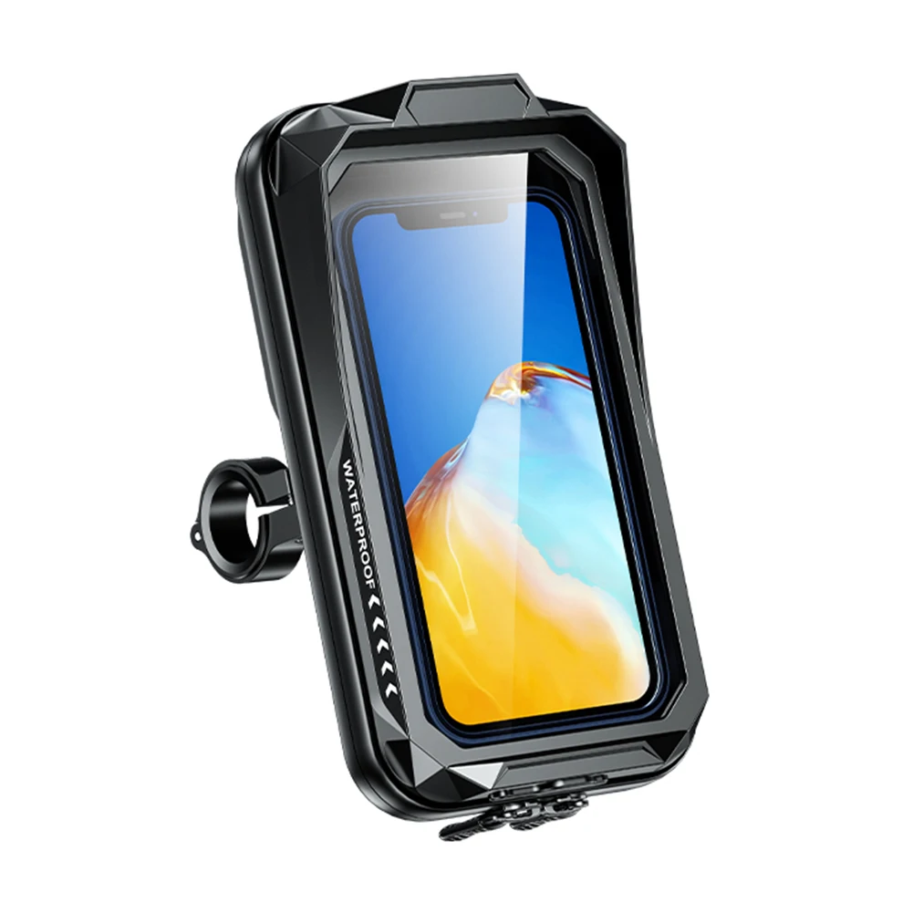 Touch Screen Motorcycle Phone Bag Mount 360 Degree Rotation Bicycle Motorcycle Phone Holder for Cycling Riding Equipment