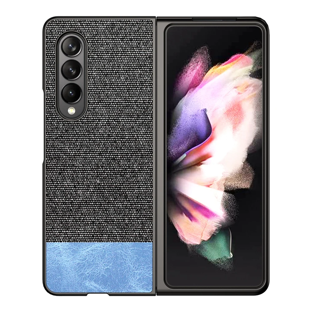 

Противоударный тонкий тканевый защитный чехол для Samsung Galaxy Z Fold3 Fold 3 Fold2 Fold 2 Z Flip 3 5G Flip3, Ультратонкий чехол для телефона