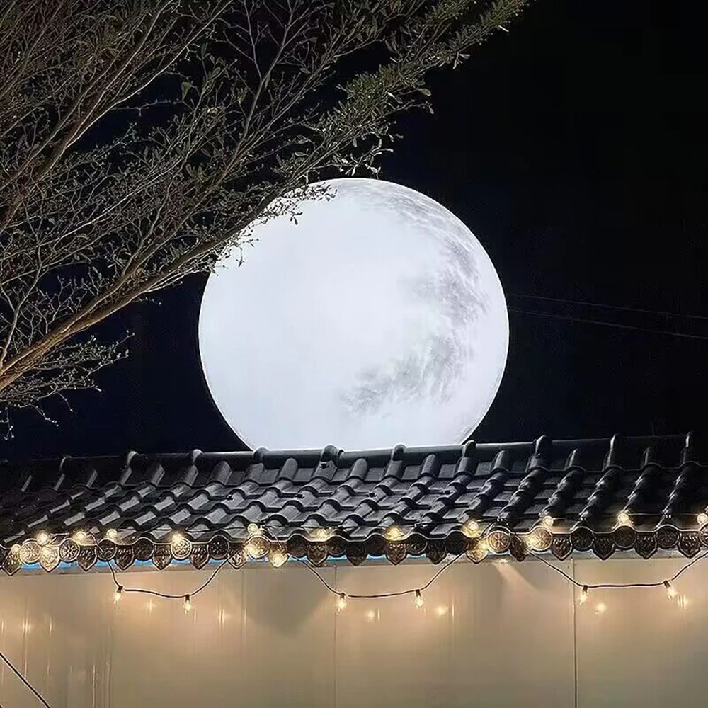 ZK30 Solar Moon Lamp Outdoor Waterproof Creative Landscape LED for Home Decoration Garden Porch Courtyard Villa Lights 3