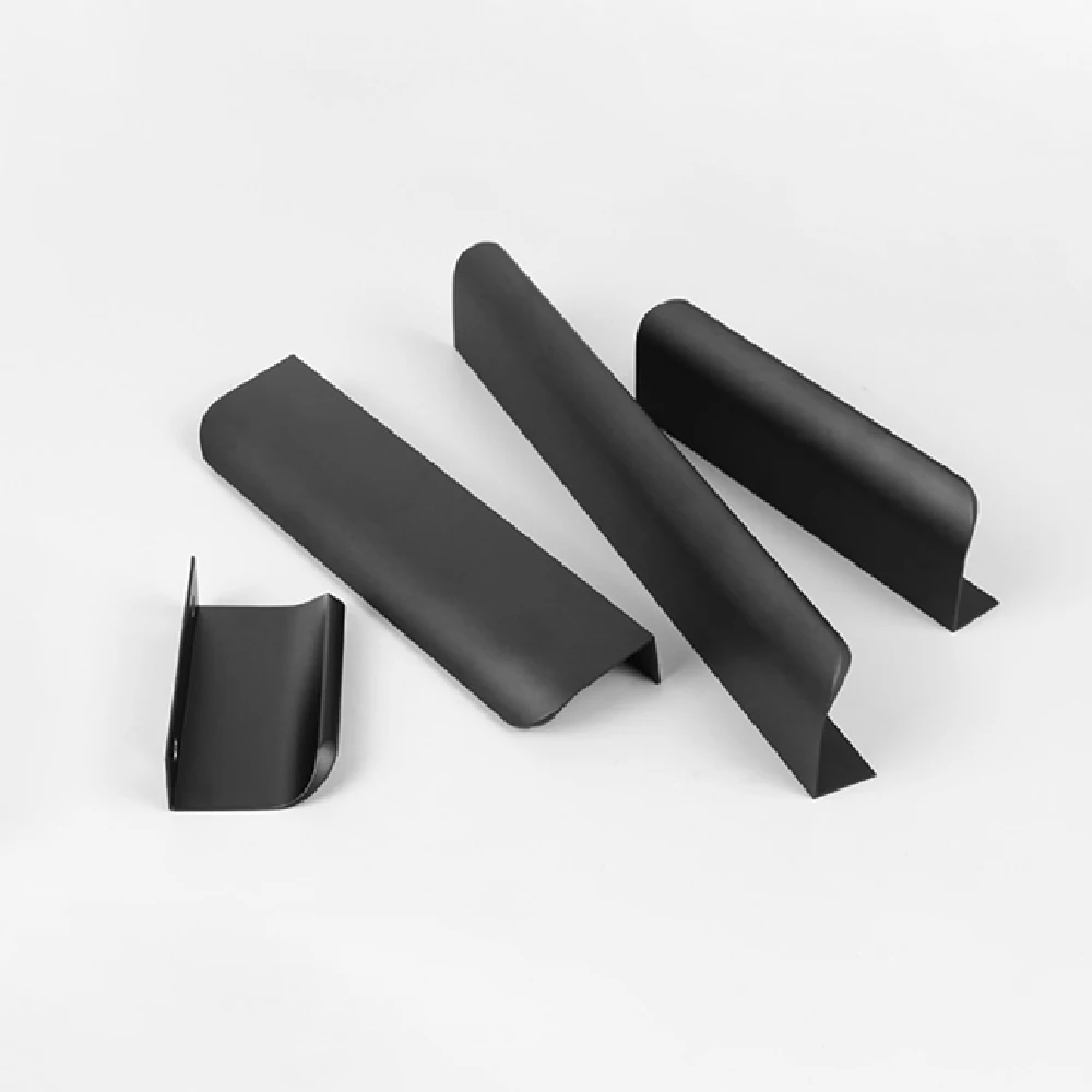 Kitchen Cabinet Handles Hidden Handles Drawer Knob Cupboard Door Handle Hardware for Furniture Wardrobe Aluminum Alloy