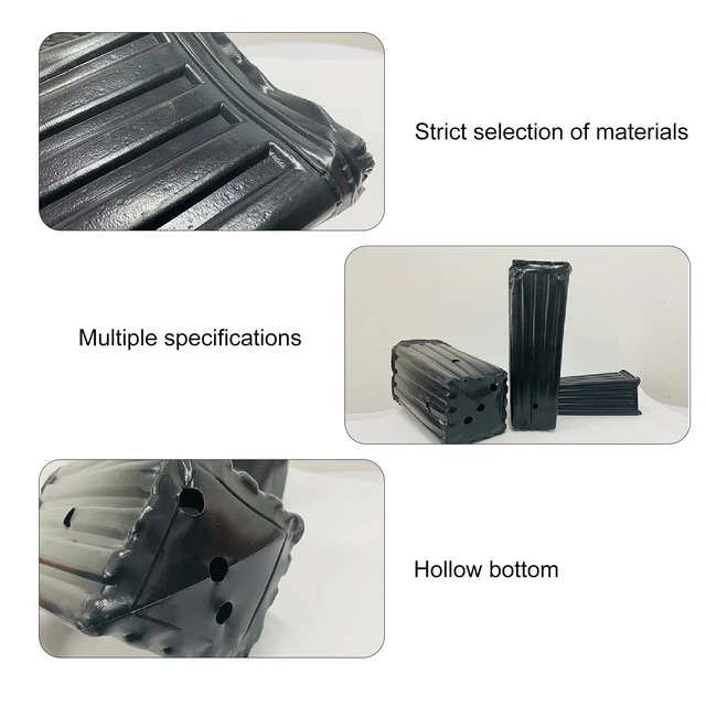 20-40Db Magas Fa Edények, Műanyag Mély Óvodai Treepótok, Palánta Virágnövény Tartály Edények Beltéri Kültéri Kerti Növényekhez - Image 5