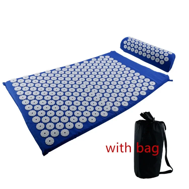 thumbnail image 1 of Massager Yoga Mat Cushion acupressure Massage Mat Sets Spike Fitness yoga Pilates Relieve Stress Back Pain Applicator kuznetsov, 1 of 10