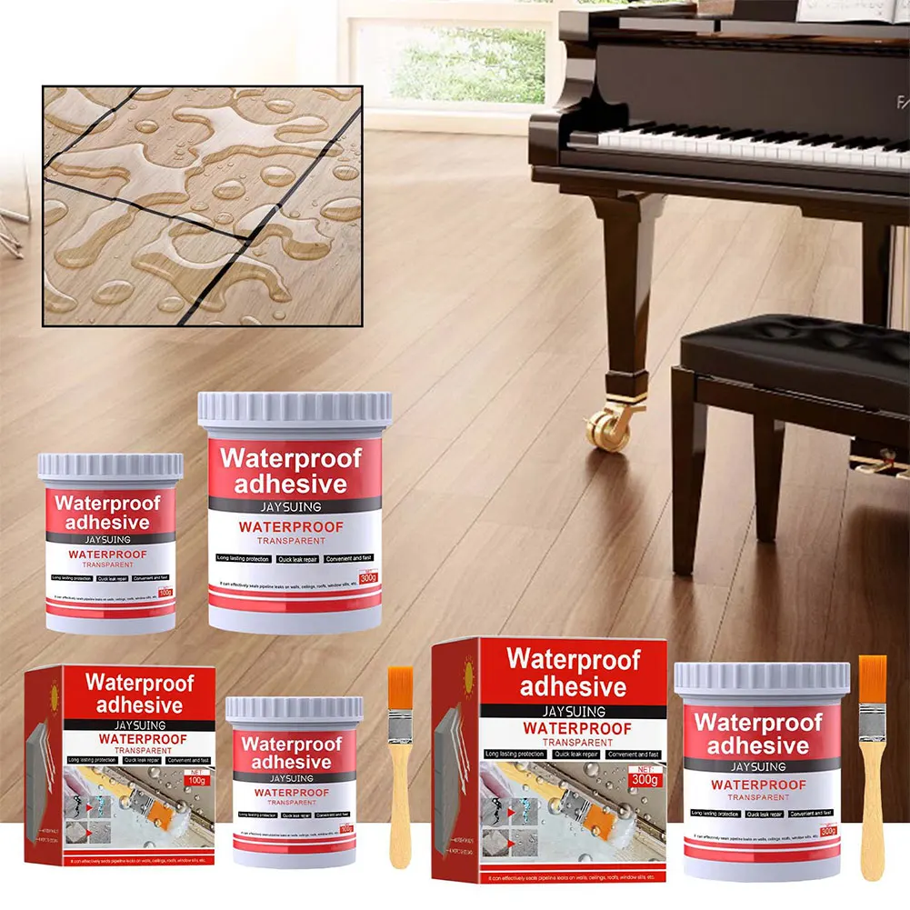 Strong Invisible Waterproof Agent Anti-Leakage Agent with Brush Transparent Sealing Coating Clear Sealant Toilet Repair Tools for sealant glue,silicone sealant,anti leak sealant