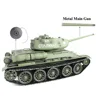 HENG LONG 1/16 Scale 7.0 Upgraded Soviet T34-85 RC Tank 3909 Metal Tracks Idler Bearing Gearbox Speaker Toys for Boys TH17767 3