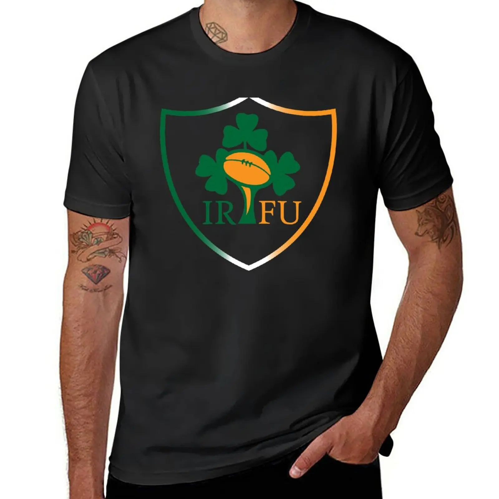 

New Irfu T-Shirt T-shirt for a boy summer clothes plain white t shirts men