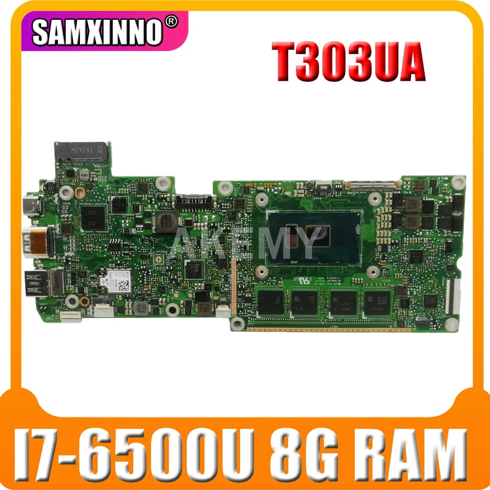 SAMXINNO T303UA I7 6500 CPU 8GB RAM Mainboard For Asus Transformer 3