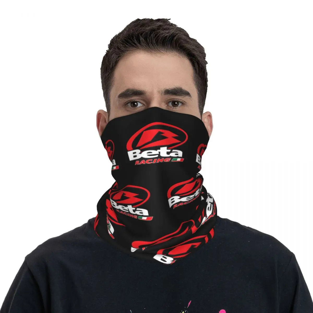 Cycling bandana neck wrap cycling mask neck gaiter bandana neck cover multifunctional bandana motorcycle bandana Squad Guessbeta Beta Motocycle Bandana Neck Gaiter Printed Motor Motocross Face Mask Multi-use Cycling Riding Unisex Adult