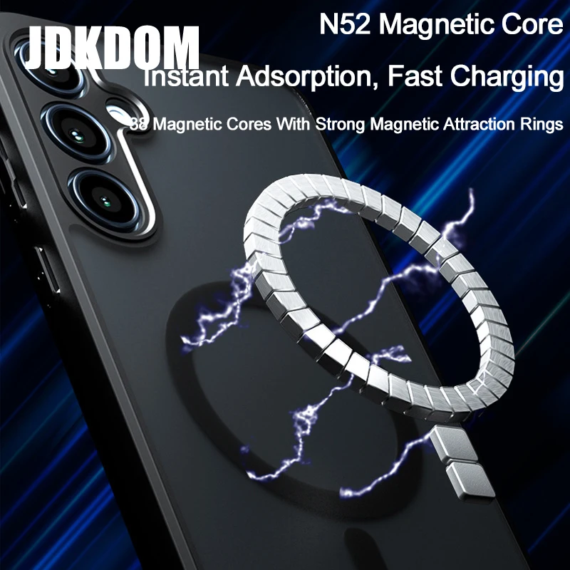 Enhanced Magnetic Phone Case Cover for Samsung Galaxy Series