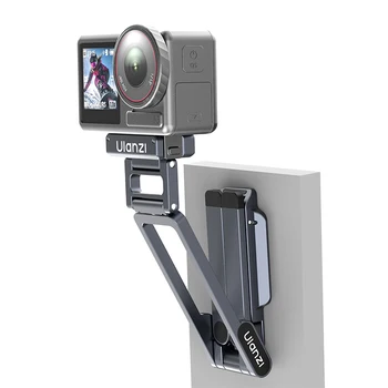 Ulanzi MA37 Quick Release Mini Tripod for DJI Osmo Action 5 Pro/4/3 for Travel Selfies Food Exploration Livestreaming Vlogging