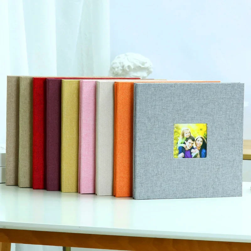 Linen Self Adhesive Film for DIY Family Album