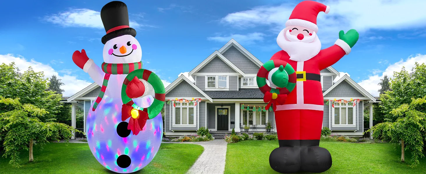 giant christmas inflatables 20 ft