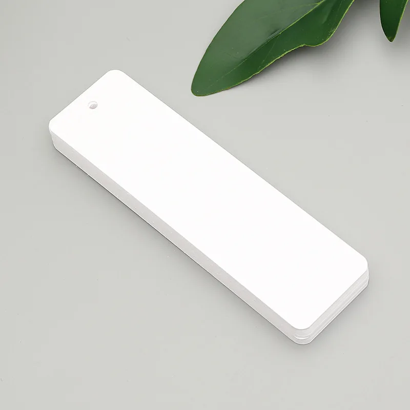 Blank Bookmarks Book Page Clips Tags For Kids Student Diy Supplies School Stationery Back To School 30Pcs/Pack