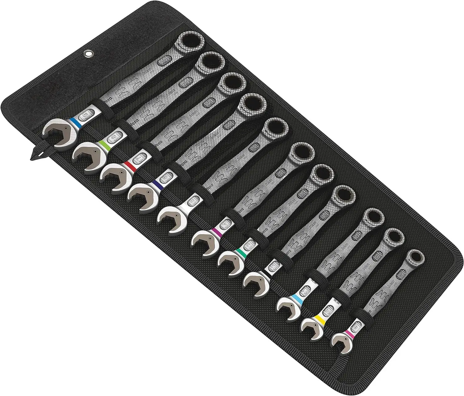 

Wera 05020013001 6000 Joker , 1 Set of ratcheting Combination Wrenches, 11 Pieces