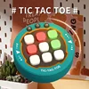 Electronic Mini Tic Tac Toe Game Console Kids Educational Interactive Toys Handheld Strategy Thinking Machine with Sound Light 1
