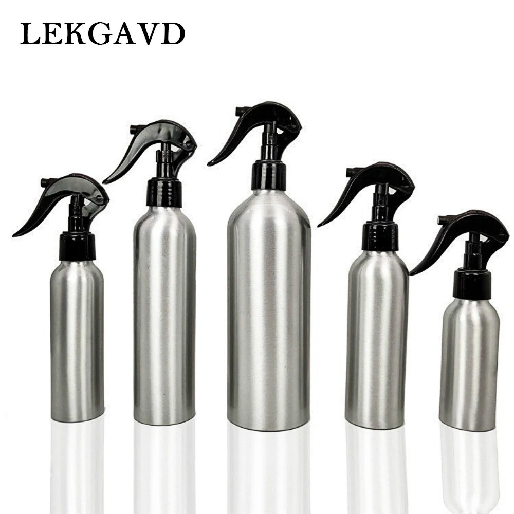 1pc 30-500ML Aluminum Bottle Empty Spray Bottles Pump Sprayer Fine Mist Spray Refillable Bottles Water Spray Bottle Sprinkler can be inserted fleece hot water bag 500ml 1000ml 2000ml water filled hot water bottle soft touch household daily necessities