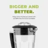 Commercial Blender - 64oz Countertop Blender 1800 Watts - High Performance, High Powered Professional Blender and Foo 5