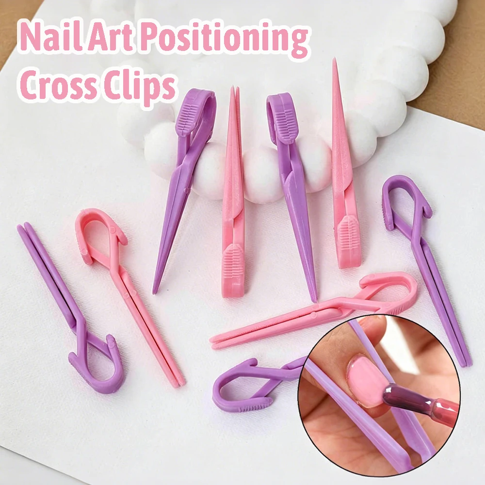 Nail Clip Shaping Paint Spill-proof Mixed Color Painting Protection Prevent