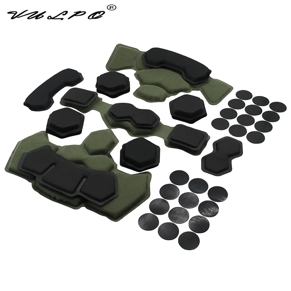 Vulpo Tactical Helmet Gen4 Memory Foam Pad Airsoft Paintball Helmet Cuscinetti Protettivi Tappetino Interno Per Wendy Fast Mich Ach Helmet
