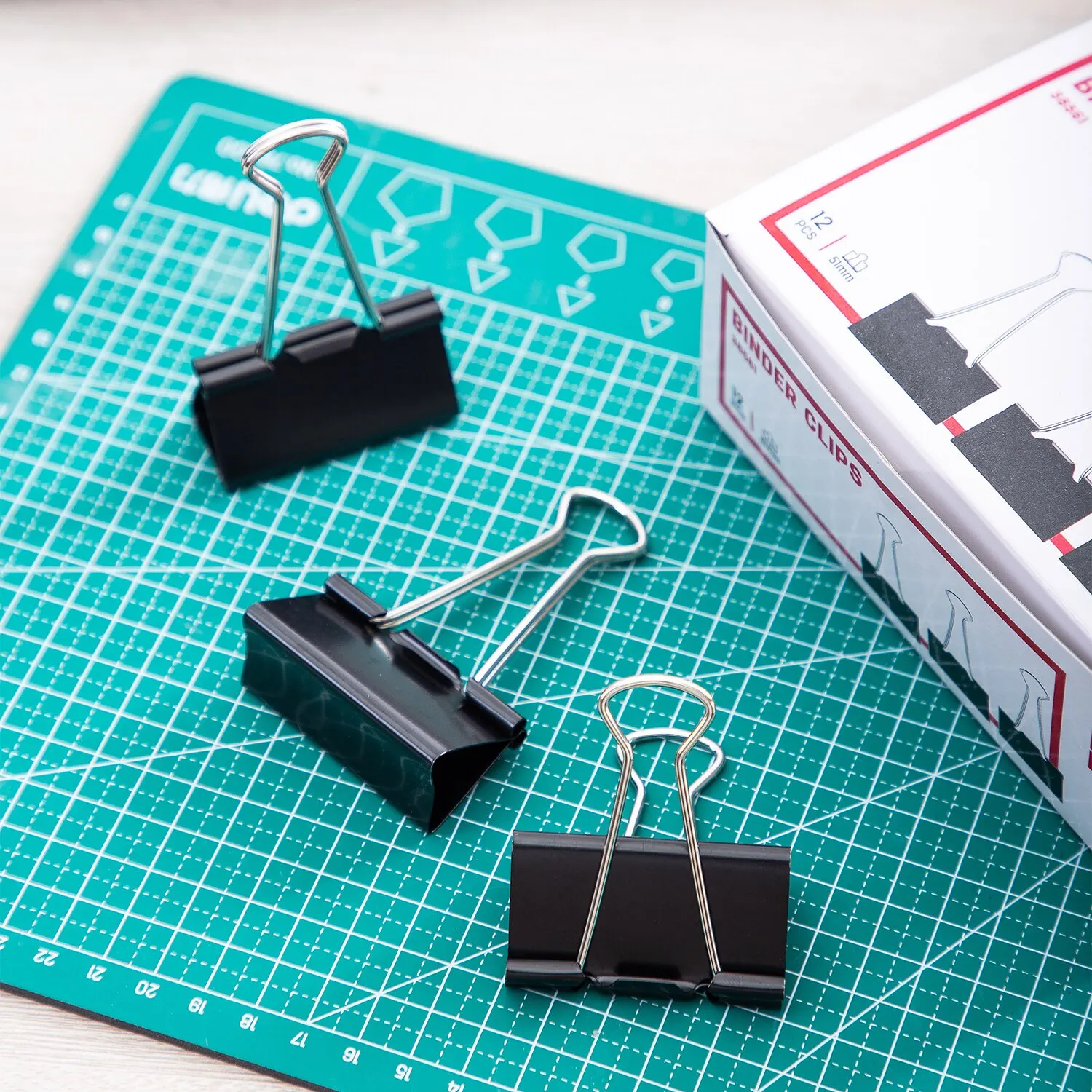 Deli 51mm Effortless Binder Clip Clamps Long Tail Clip Combination Folder Bookmark Paper Ticket School Office Supplies 1box binder clip loose leaf binder clips