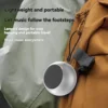 Portable Wireless Bluetooth Speaker New Steel Gun Metal Heavy Subwoofer Outdoor Mini Bluetooth Small Speaker for Home Office 6