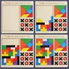 3 In 1 Wooden Variety Puzzle, Baby Early Learning Fun Games, Children's Thinking Logic Toys, Intelligence Development 3