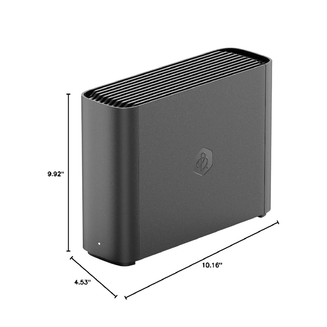 오리지널 시놀로지 4T 비스테이션 개인 클라우드 저장 장치 4TB (BST150-4T) 블랙