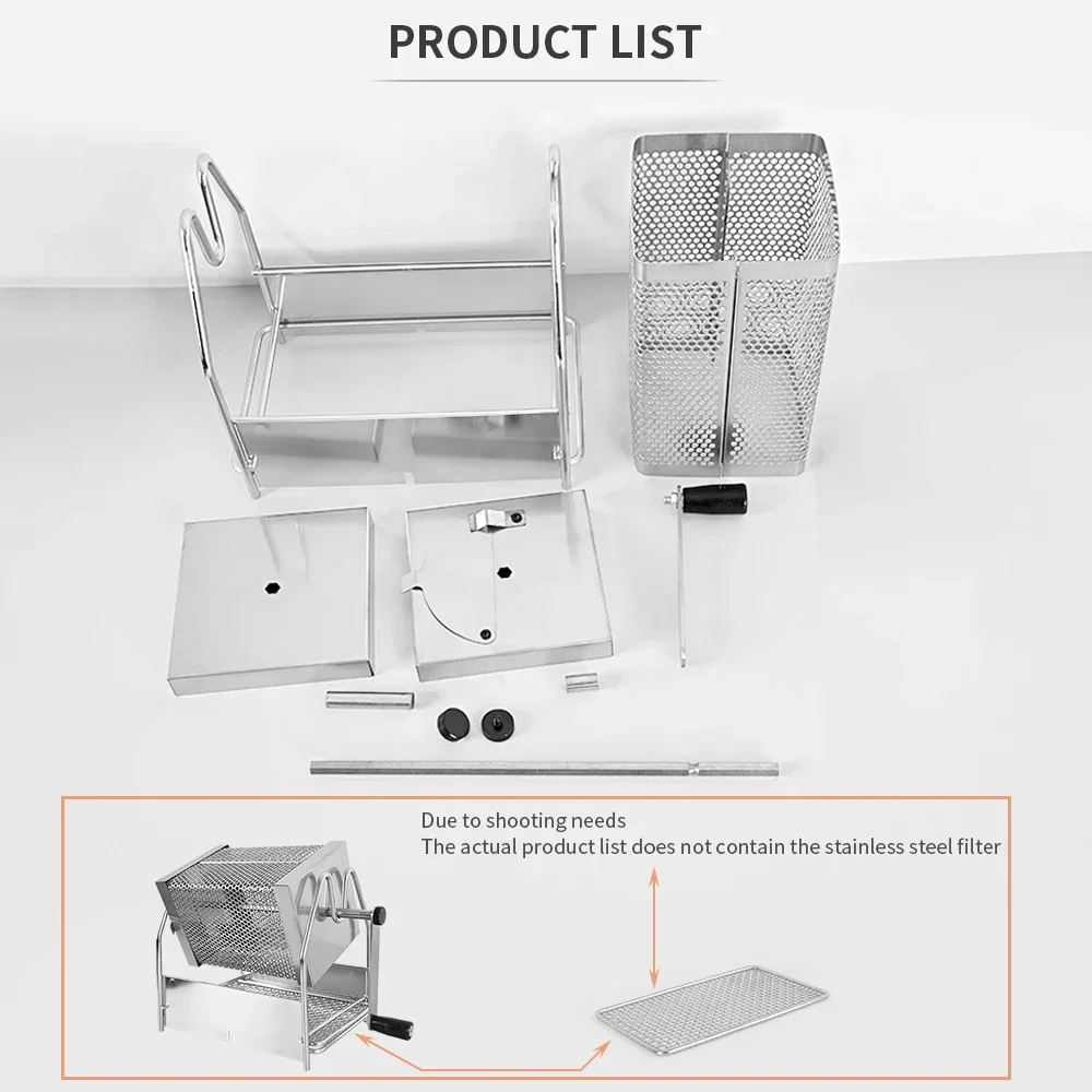 Stainless Steel Coffee Bean Roaster - محمصة قهوة ي...
