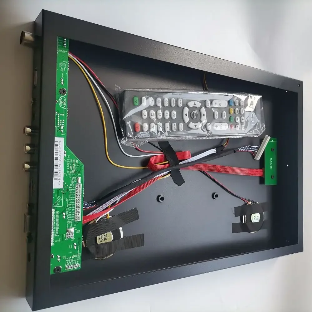 Liga de Alumínio Painel Back Cover Box Universal Metal Case 14.1 15.4 15.6 17.3 16 Polegada Fit para Lvds Vga tv Controller Board e Tela - Imagem 3