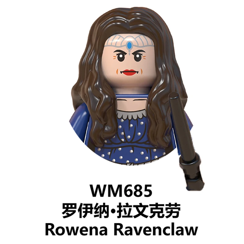 핫토이즈 해리포터 제품 빌딩 블록 휴머노이드 인형 헤르미온느 그리프훅 도비 어린이용 가동식 블록 인형 선물