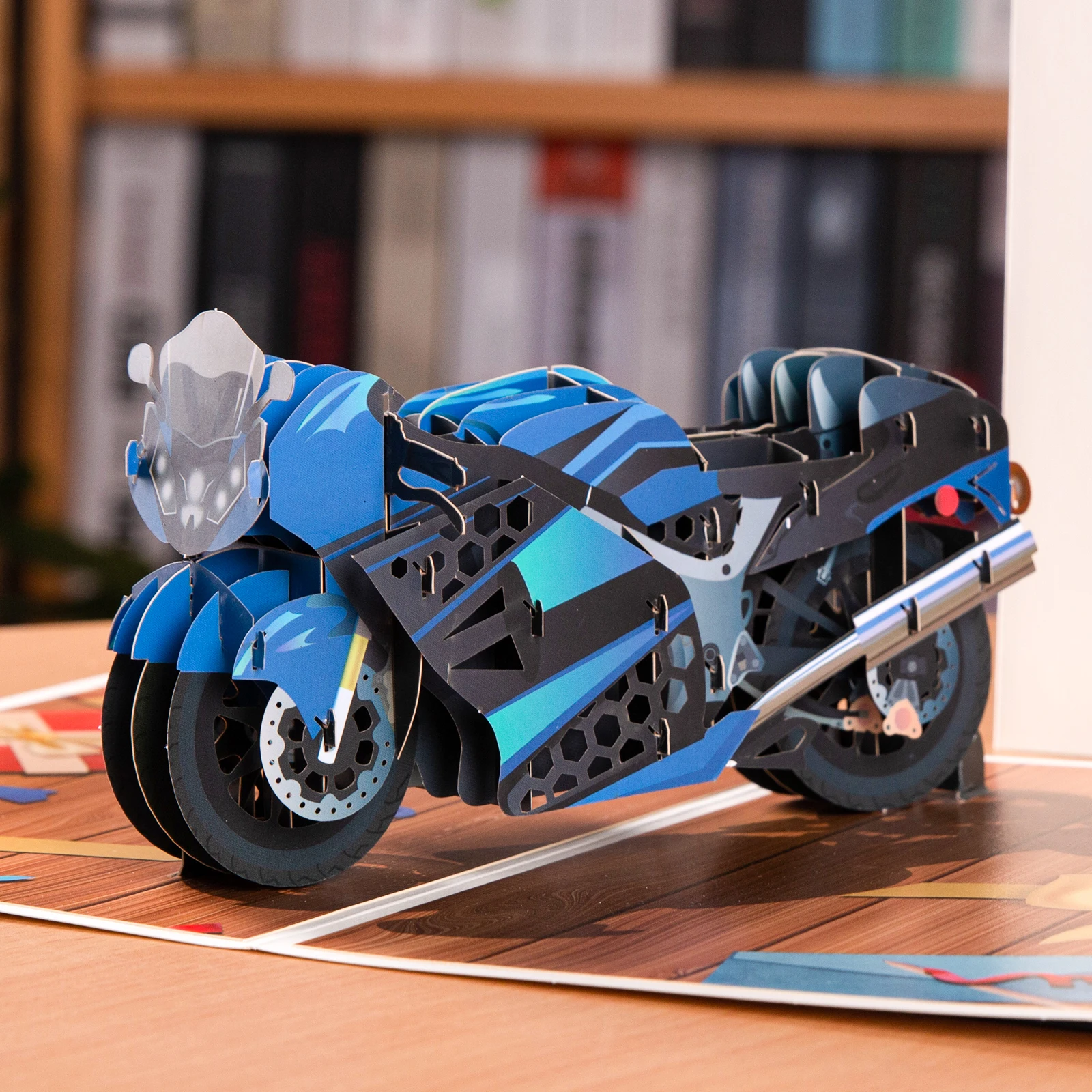 3D Pop Up Card for Kids Dad Husband Fathers Day Greeting Cards Sport Theme Car Bike Travel All Occasions greeting cards