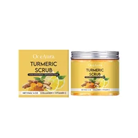 Gommage exfoliant au curcuma et au citron, débouchage des Pores, améliore la rugosité de la peau, renforce la barrière cutanée, soulage la sécheresse, gommage propre du corps 2