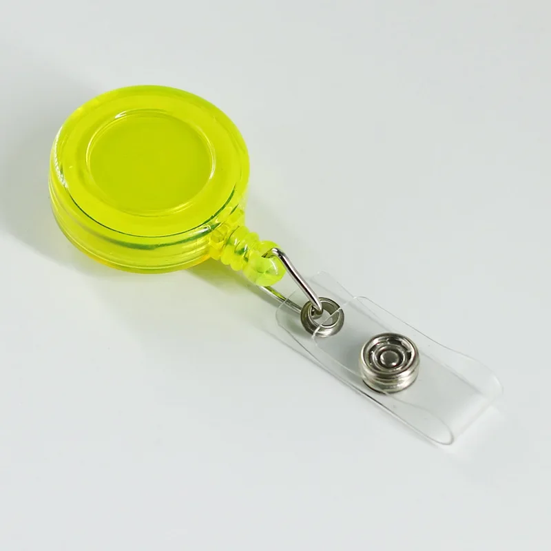 Durable Plastic ID Card Badge Holder for Office & Exhibition Use