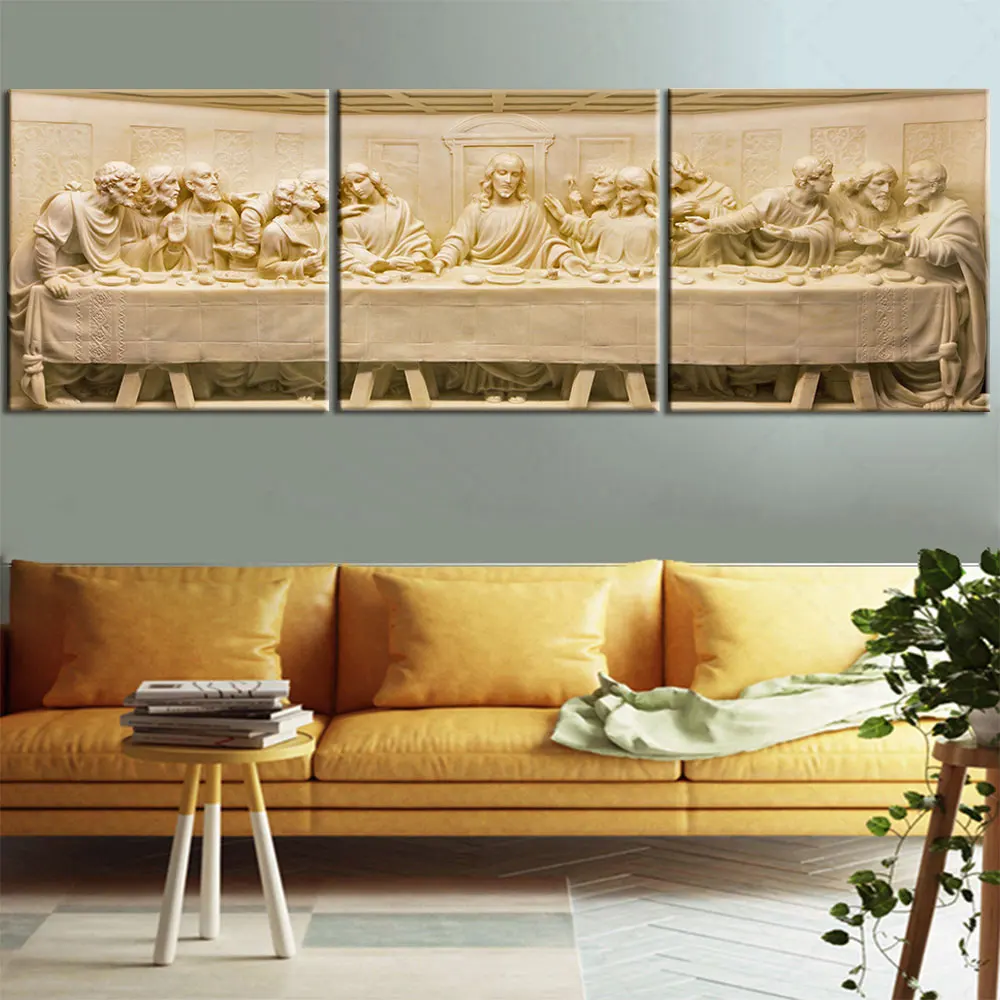 

Artsailing Modular Cuadros Christian Canvas Painting 3 Pieces Wall Art Home Decor For Living Room Decoration Aesthetic Artwork