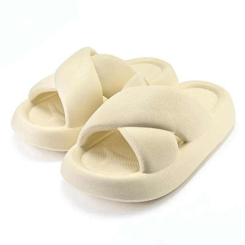 

House Slippers Women Slides Sandals Summer Beach Shoes Fashion Soft Flat Platform Flip Flops Female Bathroom Slipper Footwear