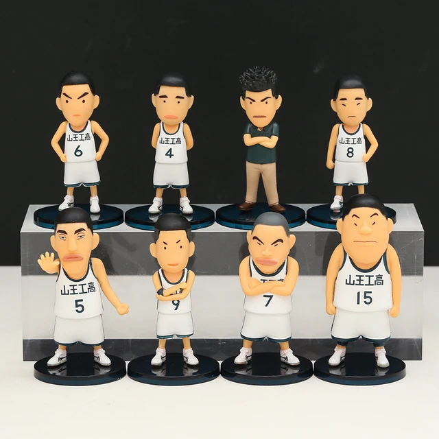 Slam Dunk Sannou Set Complete Movie Limited Figure Toys Model Dolls Best Gifts