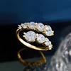 3.26cttw All Moissanite Rings GRA Woman Sparkling Diamond Wedding Band Anniversary Engagement Ring 925 Sterling Silver Jewelry 3