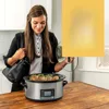 Free shipping, using MyTime ™ Technical ™ 6 quart slow stew pot, programmable slow stew pot, stainless steel, household utensils 3