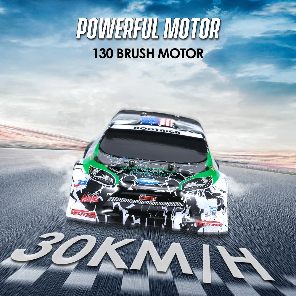 WLtoys 284131 K969 K989 RC 자동차, 1/28 2.4G 레이싱 트럭, 30 km/h 고속 4WD 드리프트 리모컨 차량, 어린이용 장난감